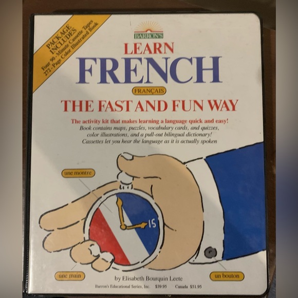 Learn French Cassette Vintage - Picture 5 of 5